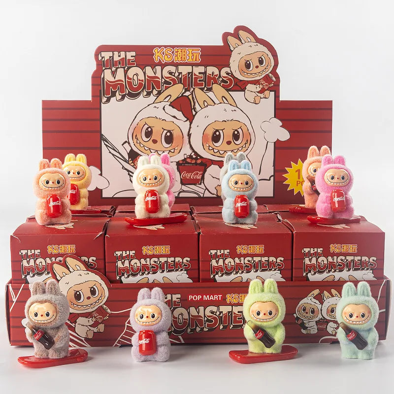 Lafufu Coke Figure Model Series | Trendy Blind Box Cute Stitch Doll Collection