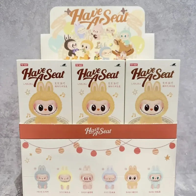The Monsters Have A Seat Series Lafufu Vinyl Plush Doll | Blind Box Toy Action Figure